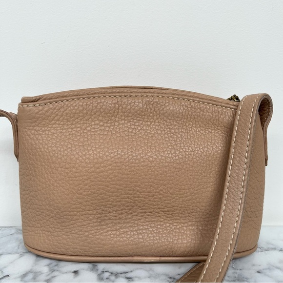 Coach Vintage Tan Leather Crossbody Bag - Picture 3 of 13